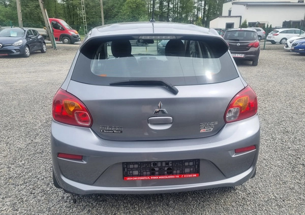 Mitsubishi Space Star cena 29900 przebieg: 80000, rok produkcji 2018 z Rabka-Zdrój małe 106
